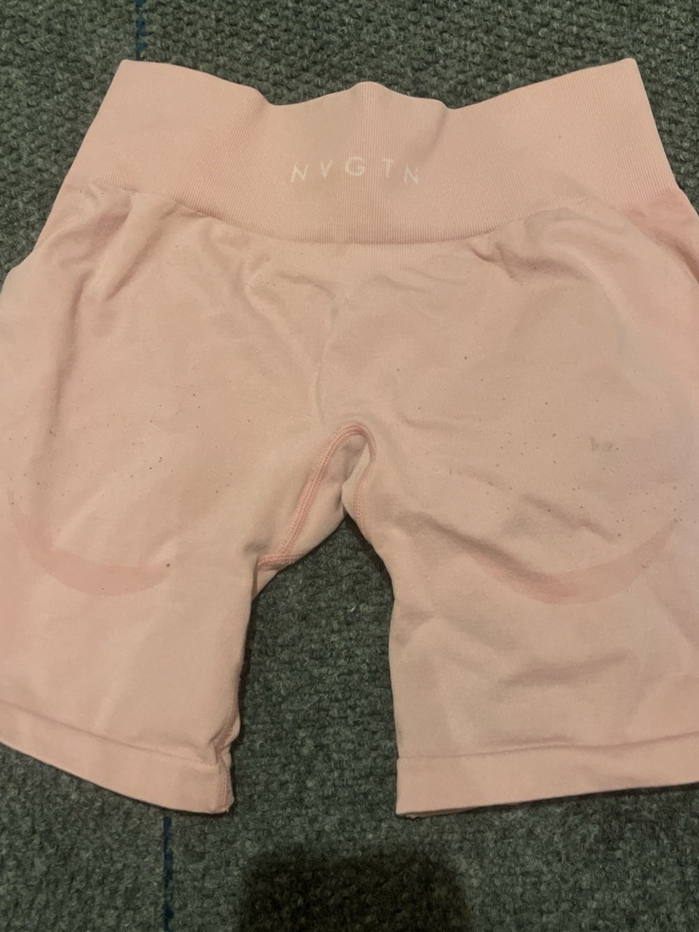 Pink NVGTN shorts/ spandex